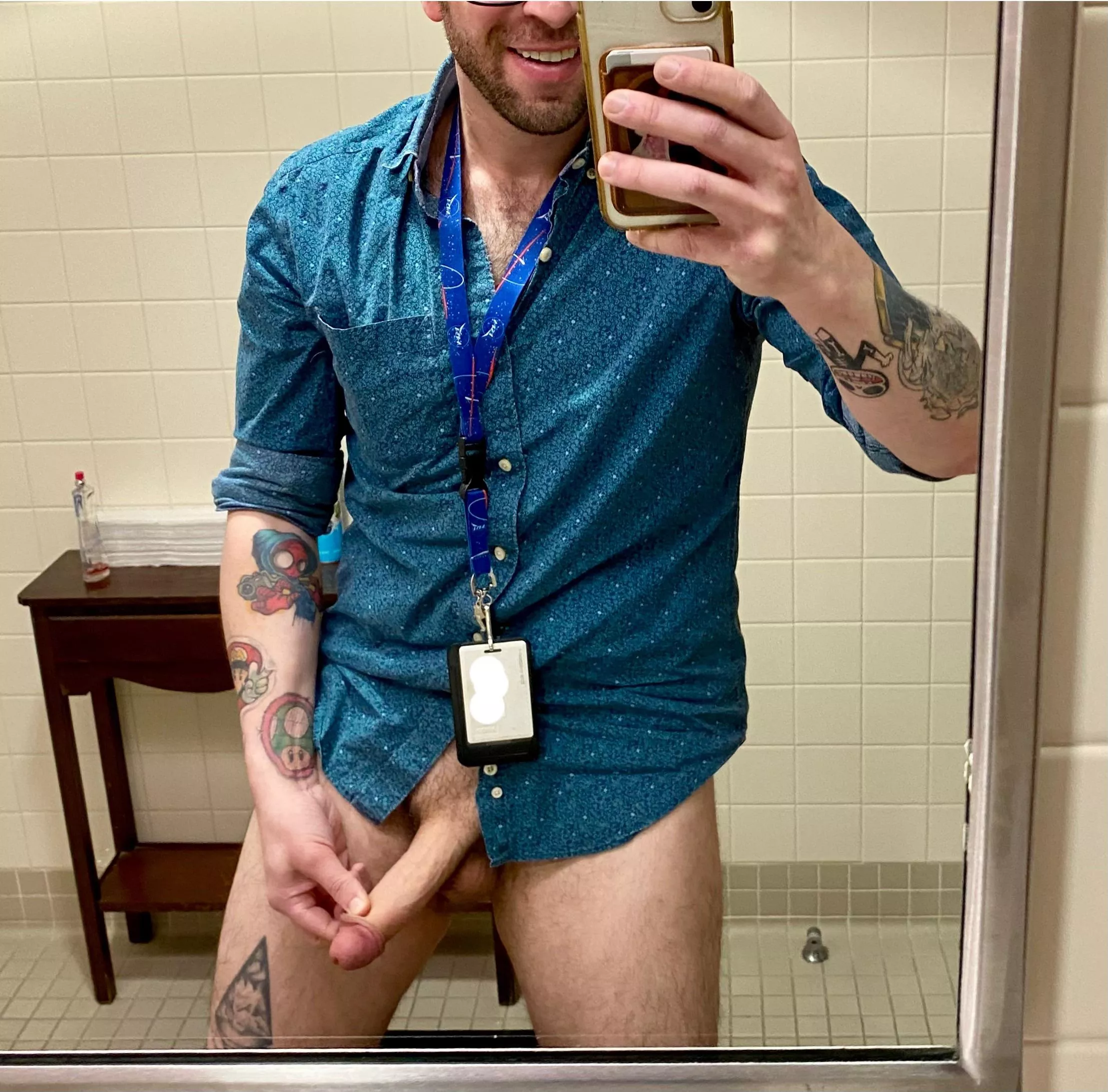 Like my nerdy tattoos?