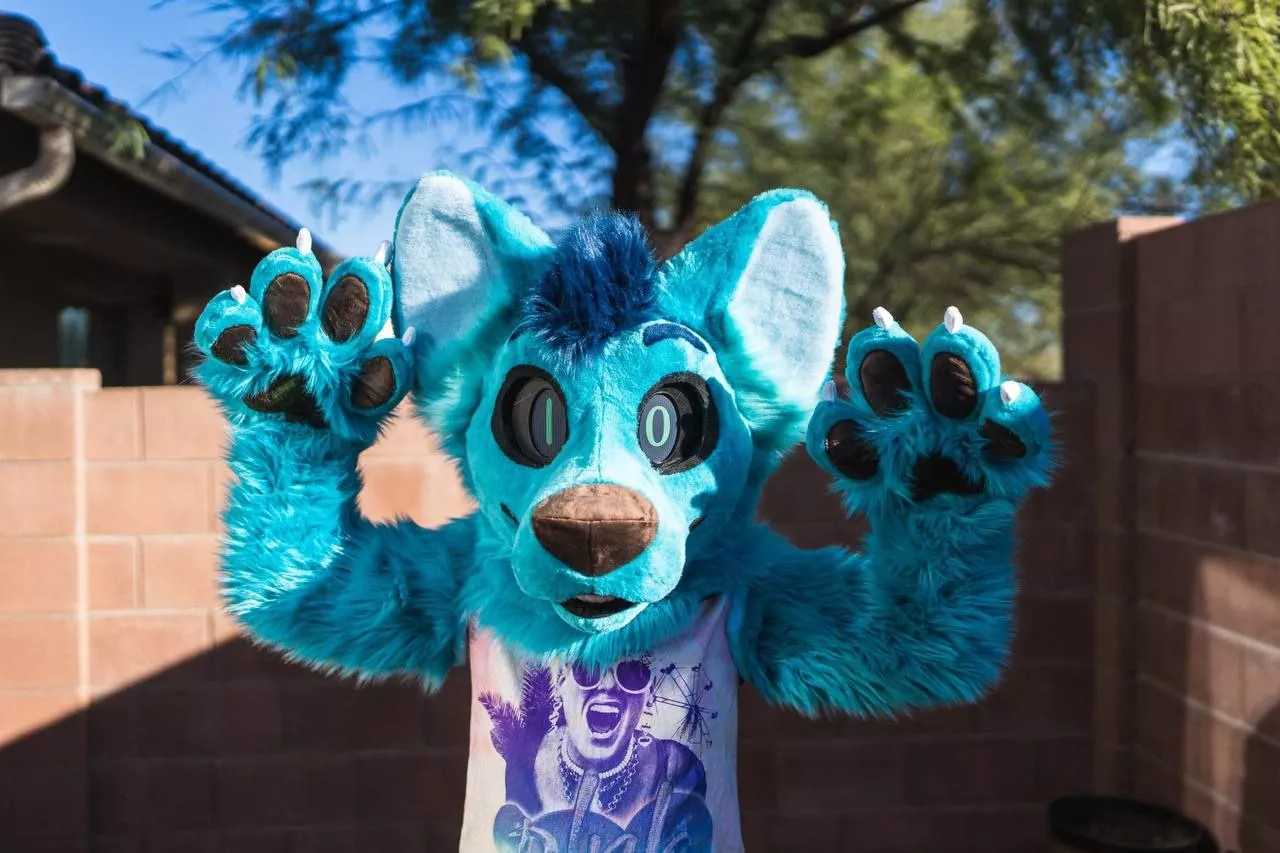 My fursuit has been complete! All thanks to BecauseFuzz!