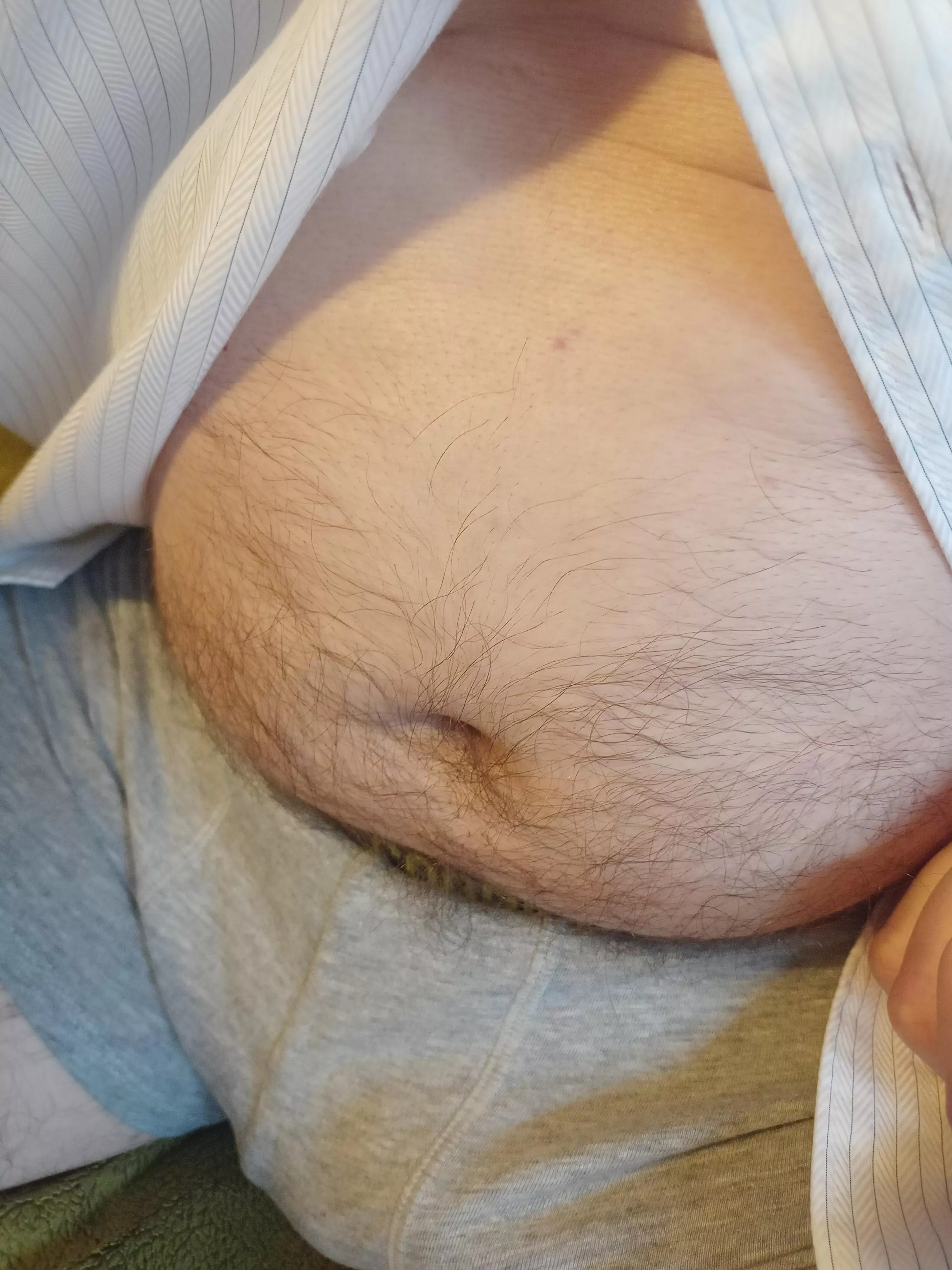 My Hairy Belly 45y