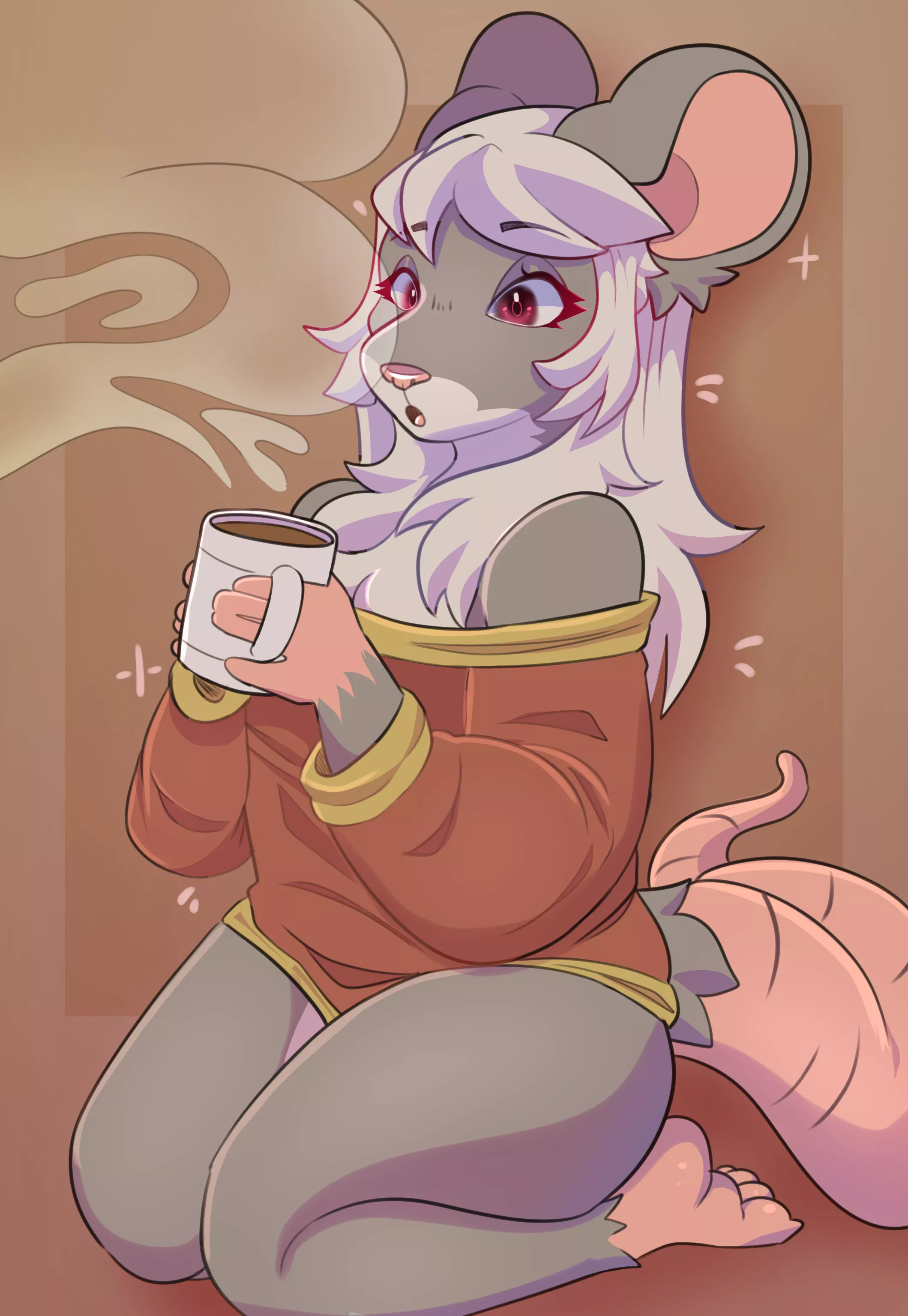 Nothing beats a hot drink on a cold Autumn's day🍂 (Chuwuvy)