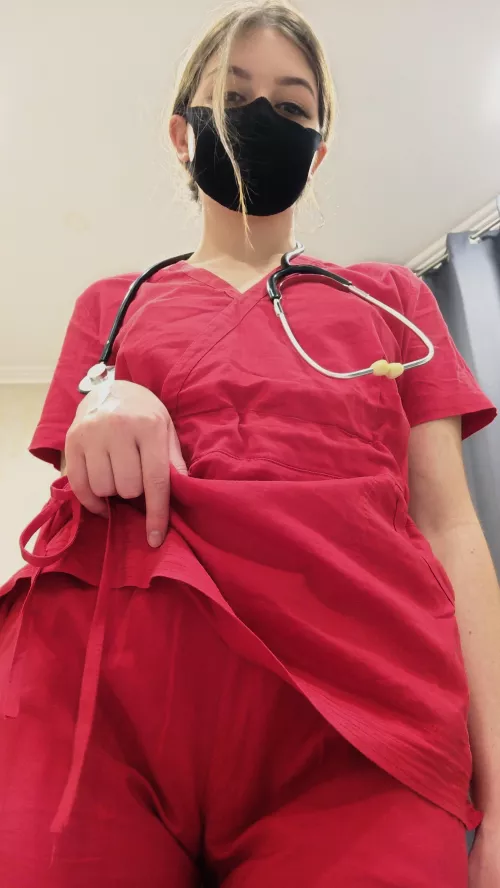 Nurse nighty cameltoe