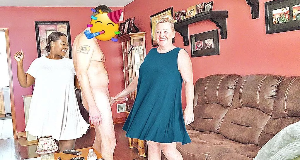 Some guests get hands on with me at CFNM parties. Please do!