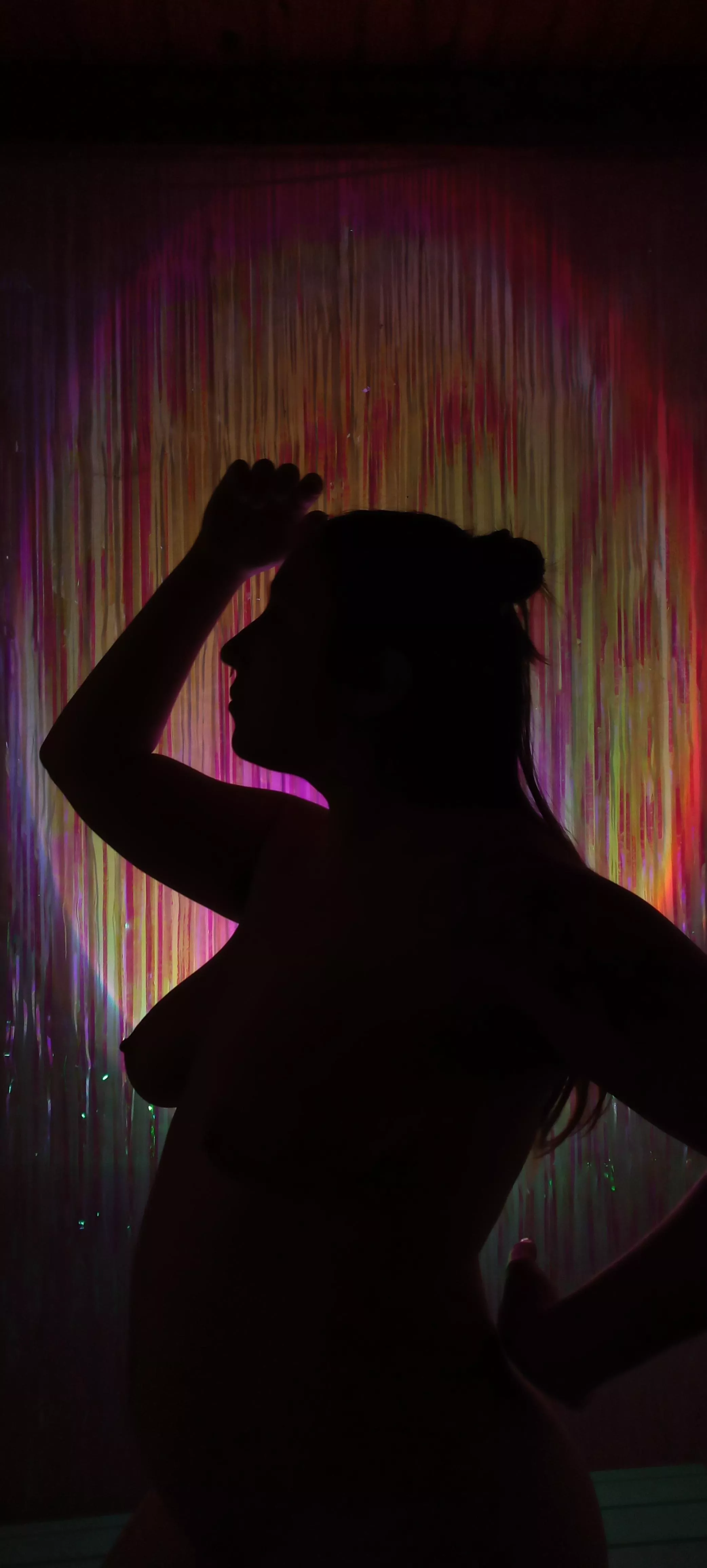 the opposite of being in the spotlight...