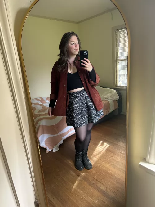 Thought this was a very comfy and cute Halloween fit [F]