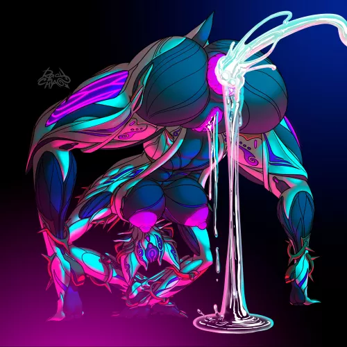 [Valkyr] Posing After Being Filled With Cum (Rash2Chaos)