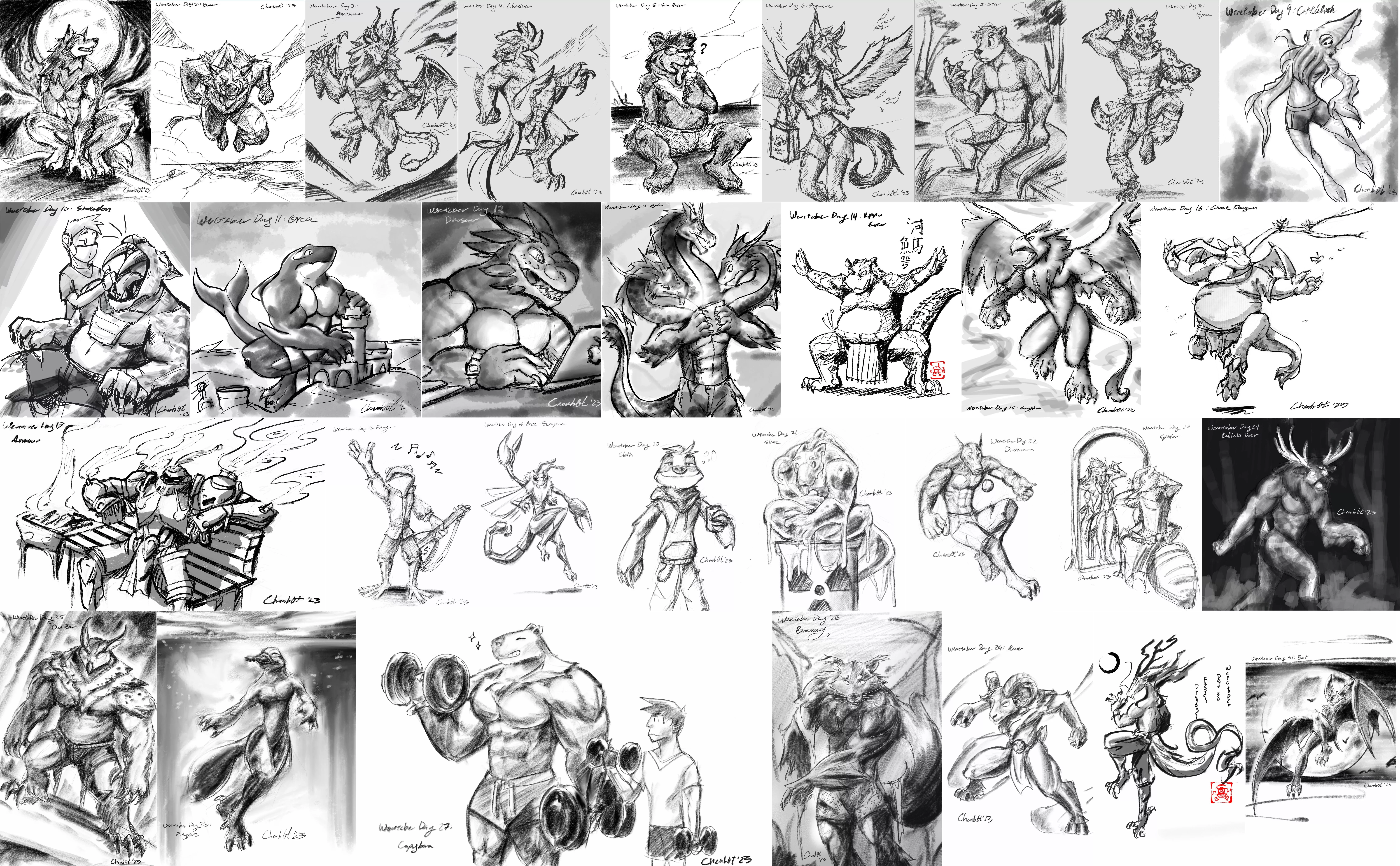 Weretober 2023 Wrap-up!