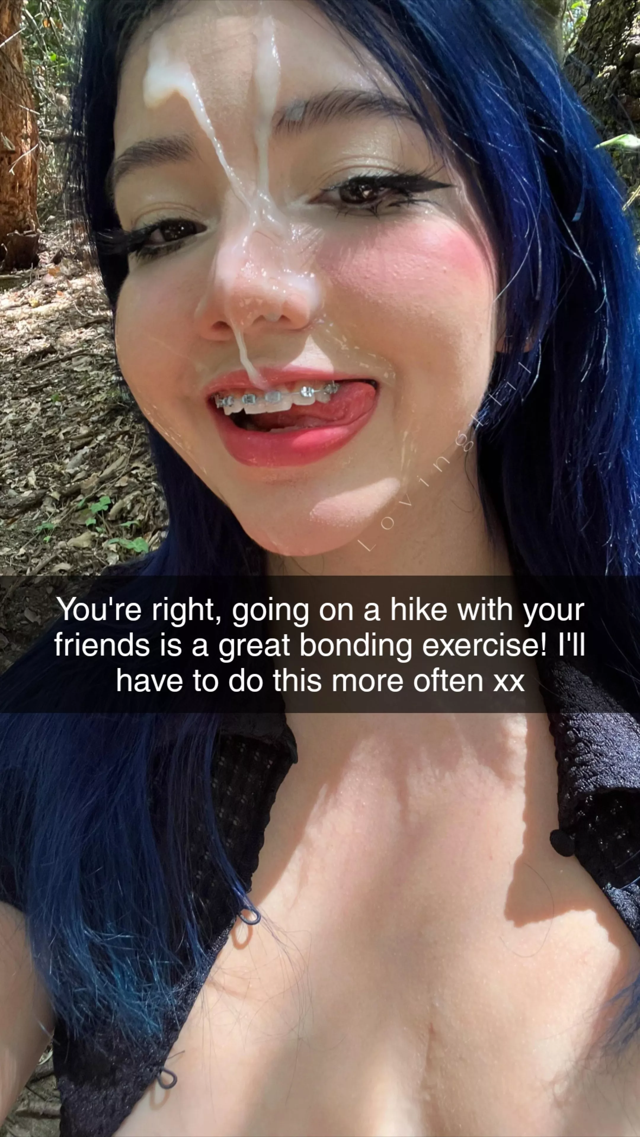 You just wanted her to get along with your friends...