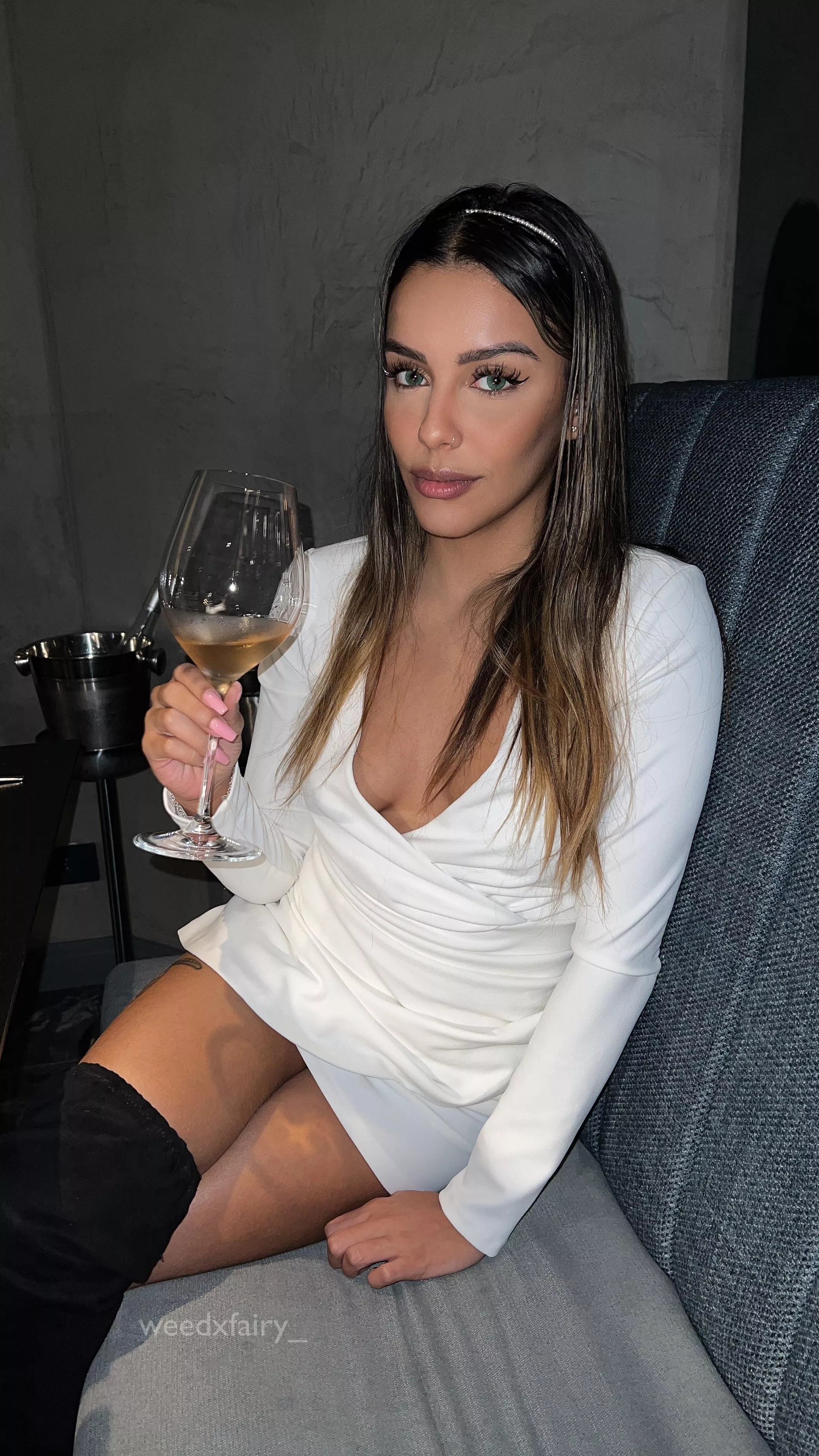 Beautiful green eyes