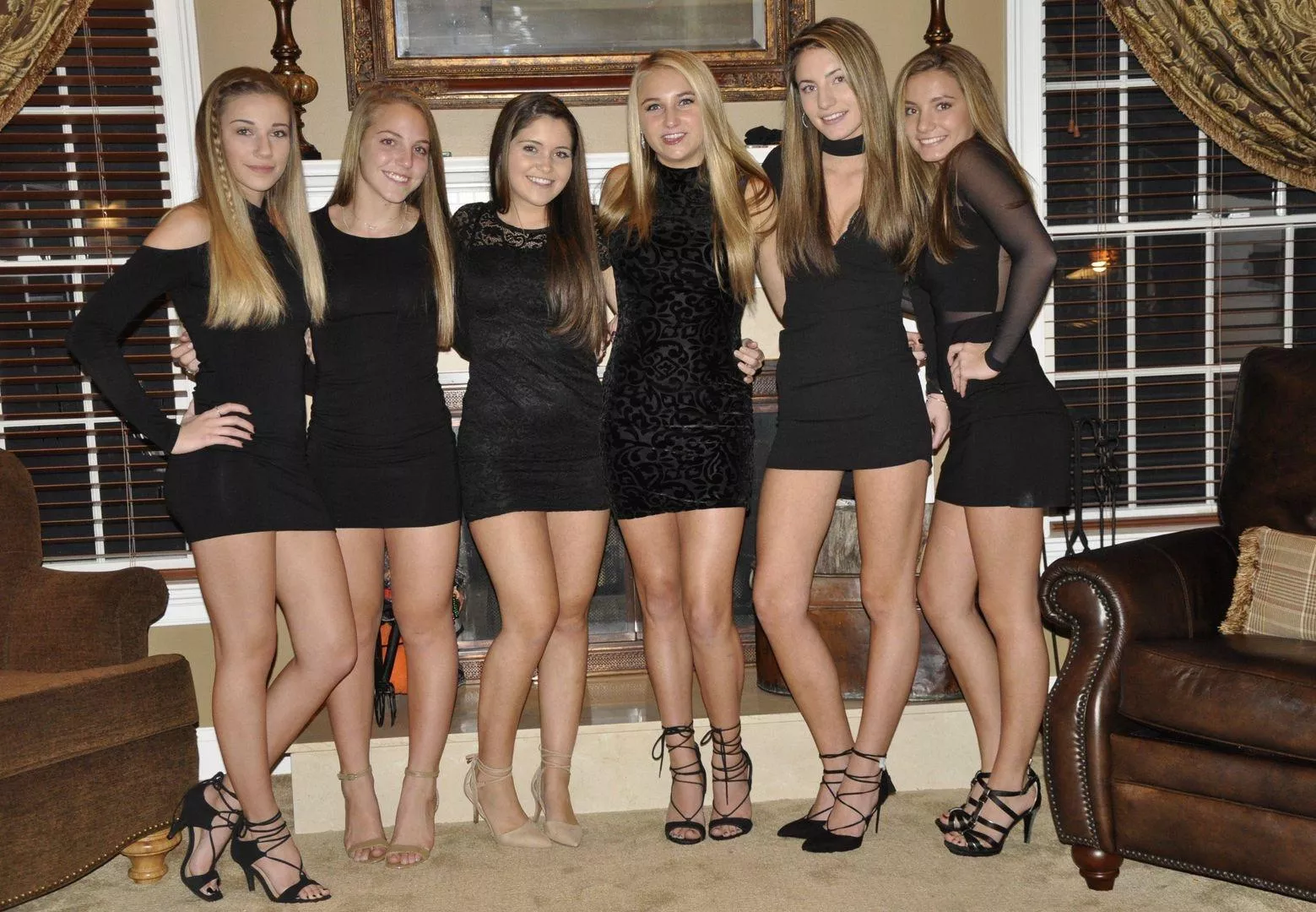 Girls in in black