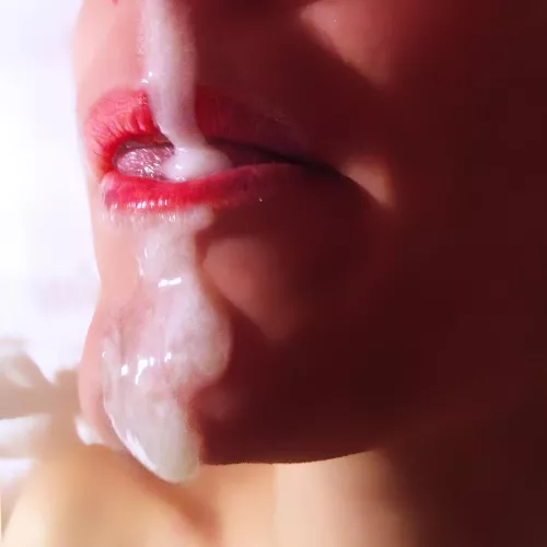 His cum on my face is just the beginning to start playing with another girl.