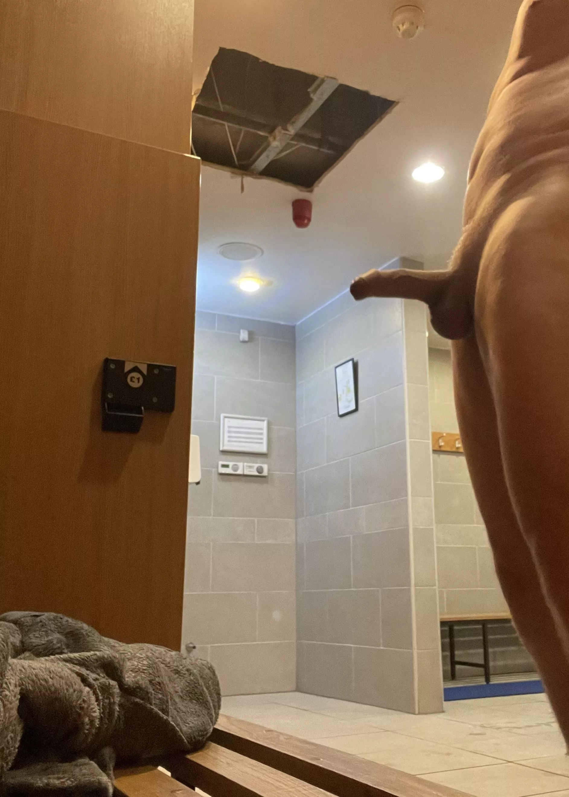 I enjoyed getting changed after the spa