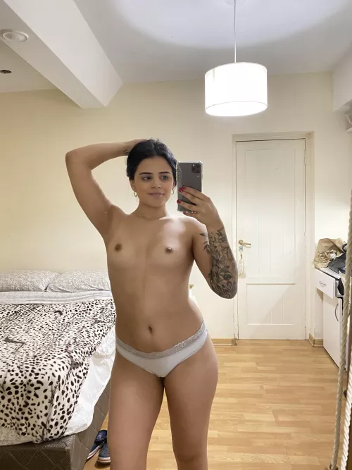 I think I get prettier the less clothes I have on