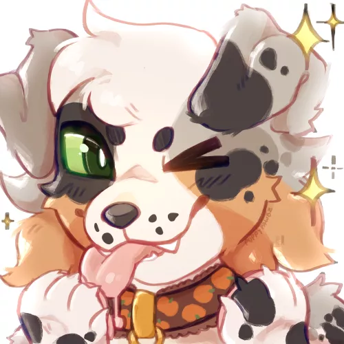 icon for my oc Butterscotch! - Art by me!! puppypawbz on twitter