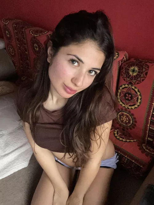 If my mom would see me on her couch with my sweaty pants she would kill me