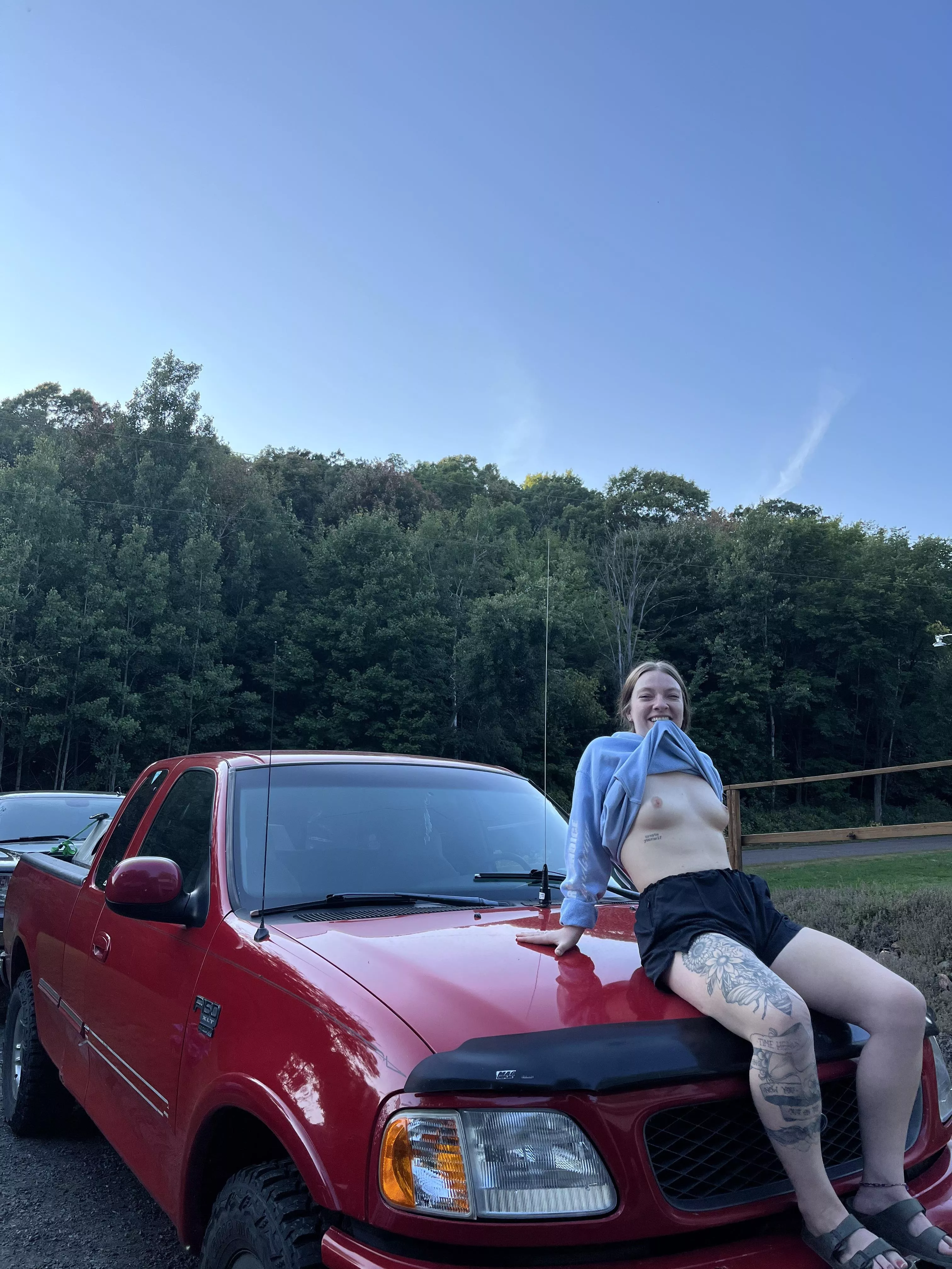 Just a country wife with country tits