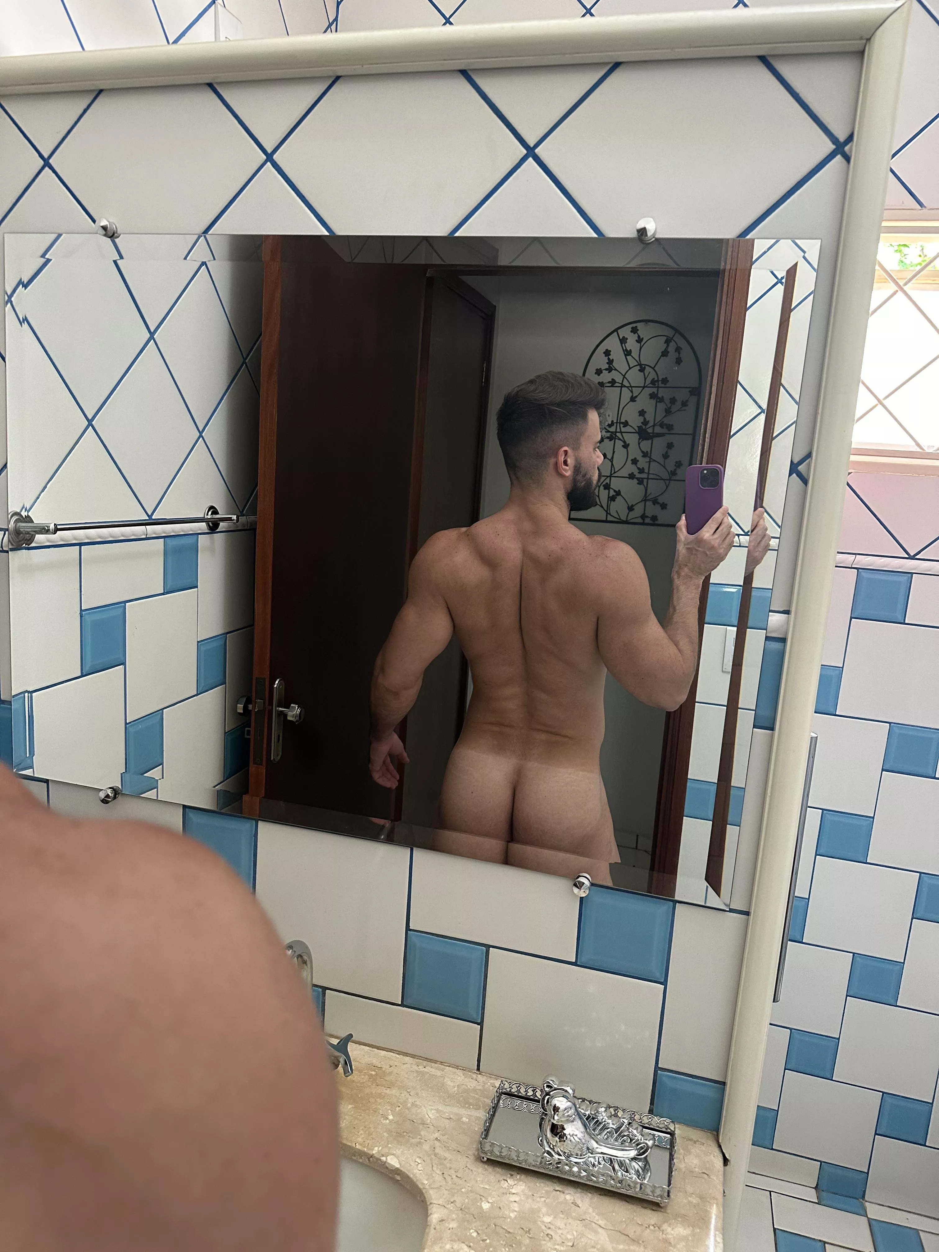 Just sweat between my legs