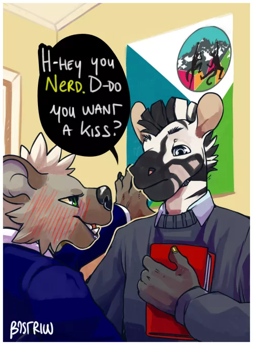 Kiss? (Art by me)