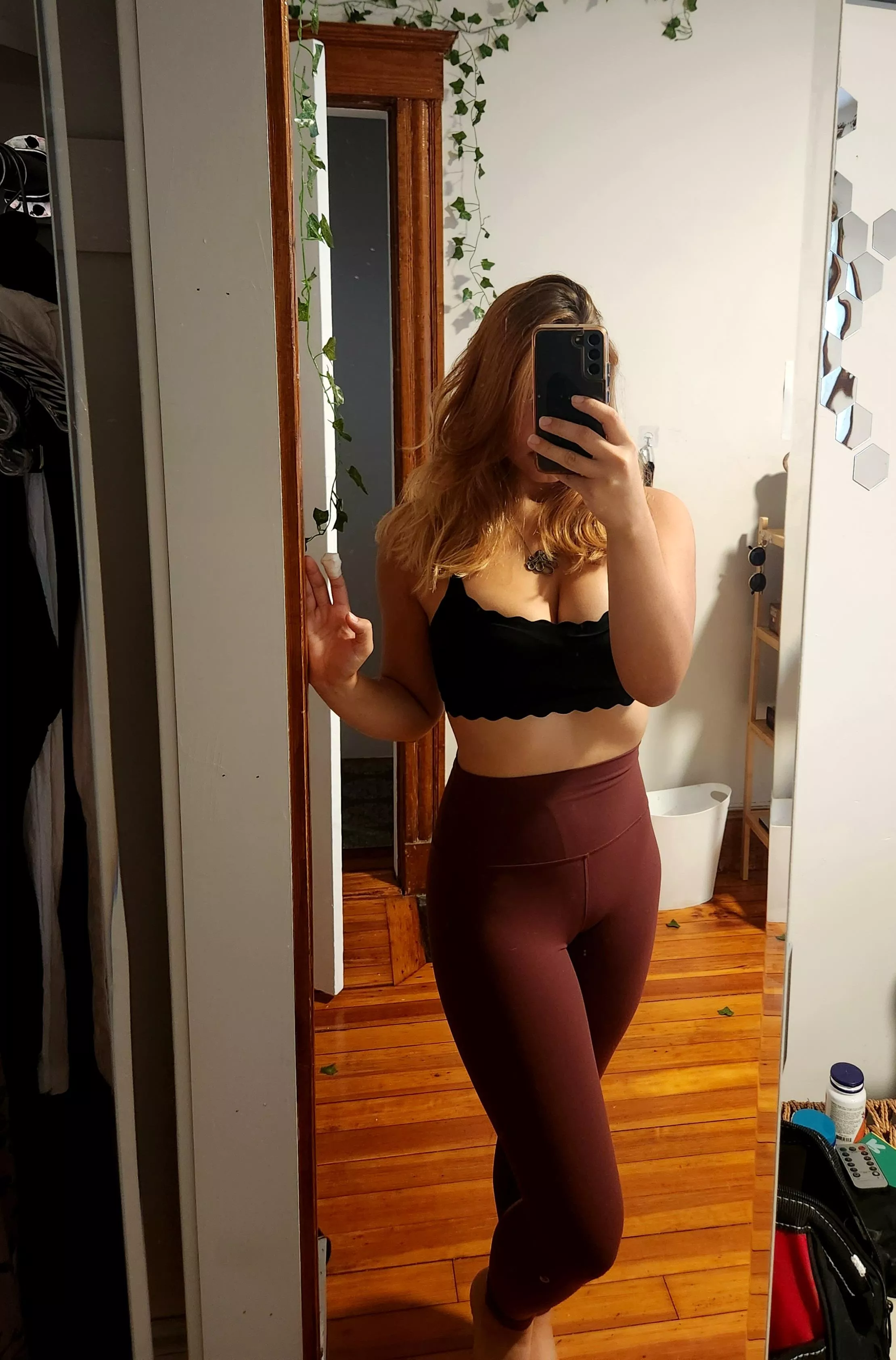 Late night work out....