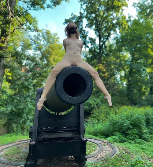 Love the feeling of something hard outside