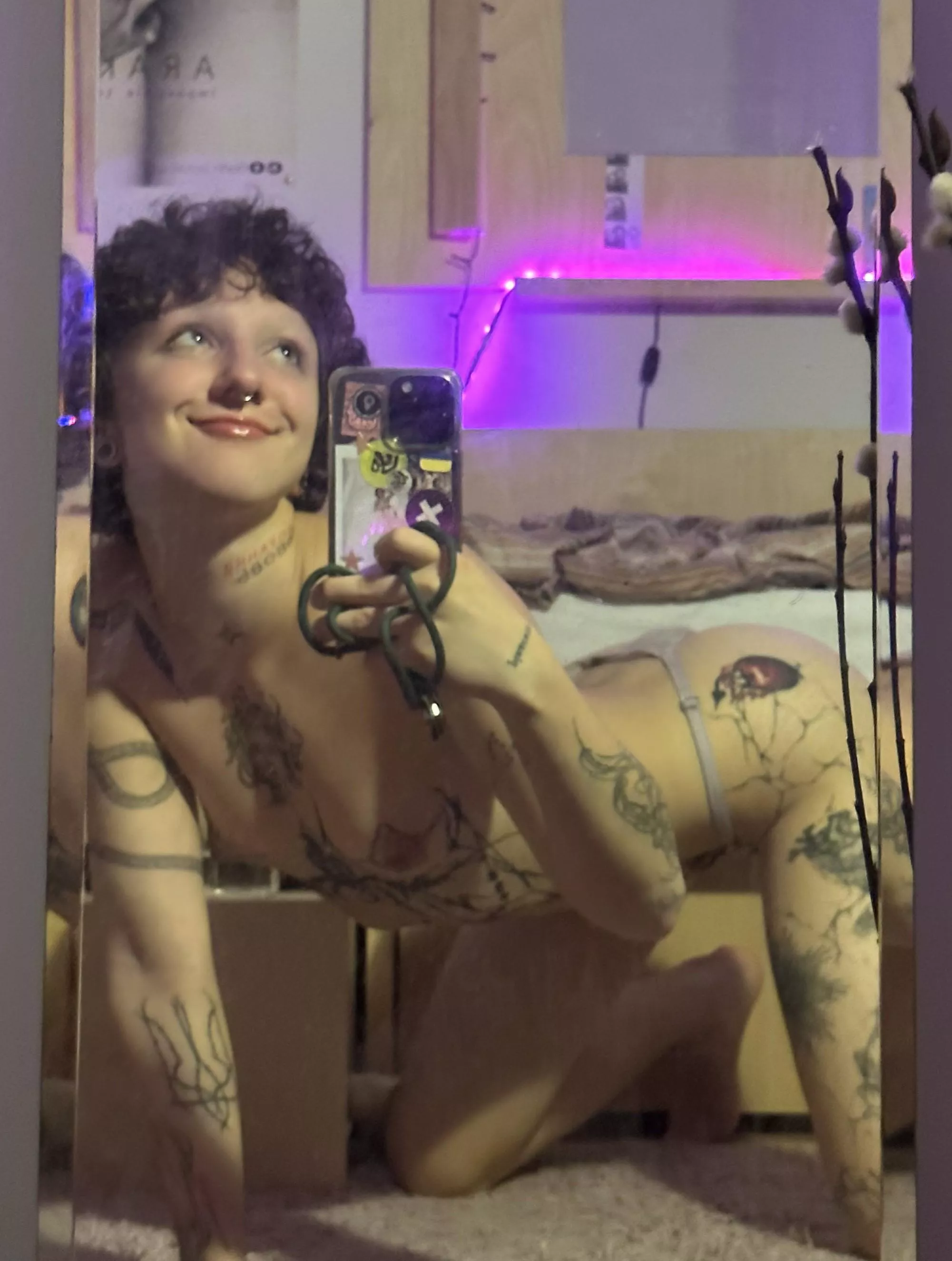 My husband is away on a business trip, I sent him this to start his day