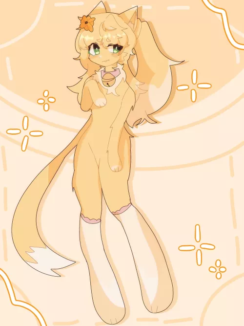 My oc, the tsundere cat Sunny