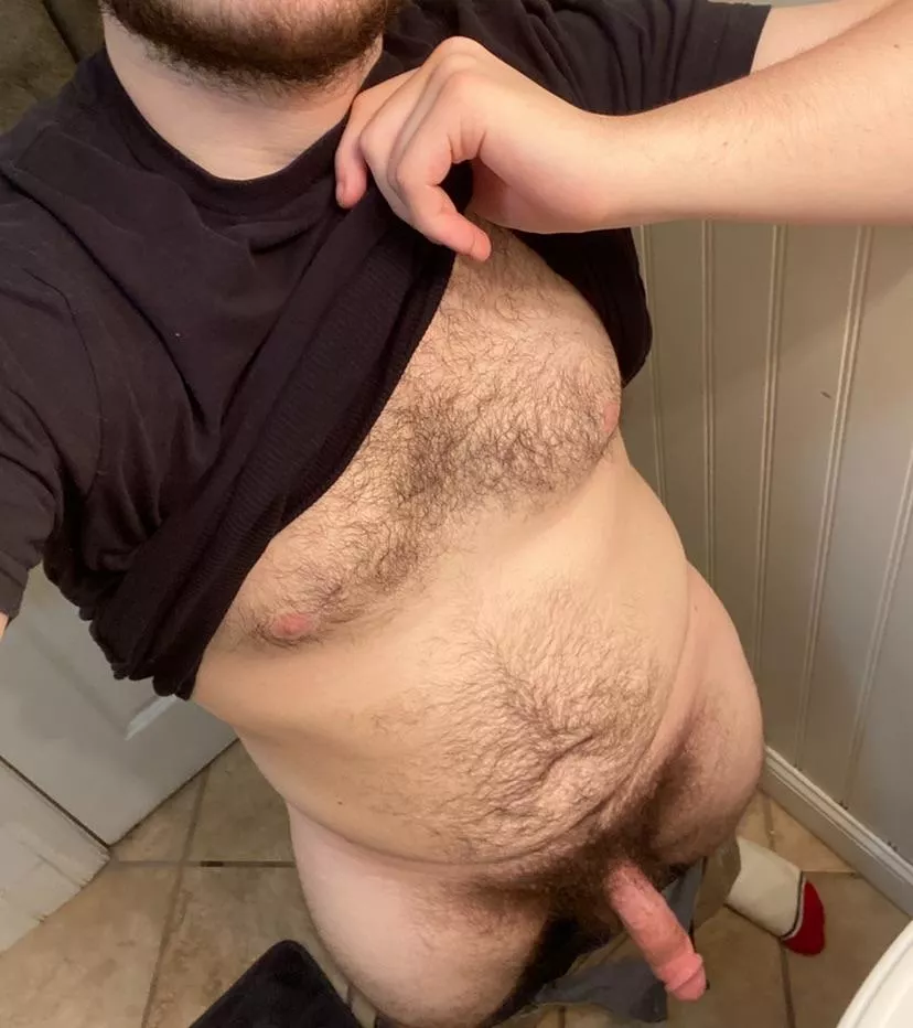 Rub my cub belly and stroke my cock 😉 21