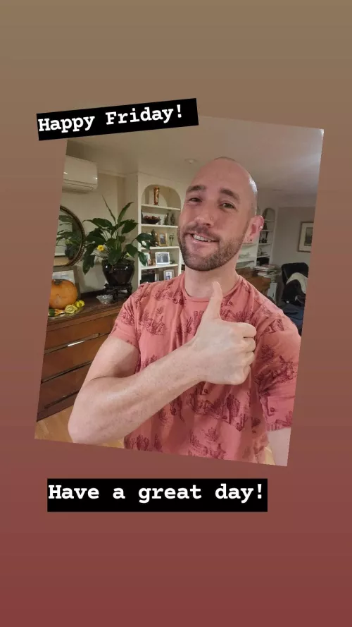 So proud of you for getting through the week! You're amazing!