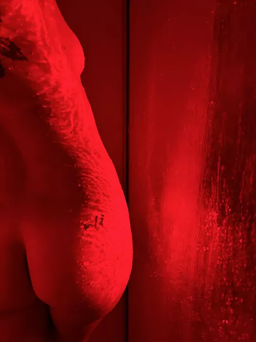 Sometimes our showers get wild