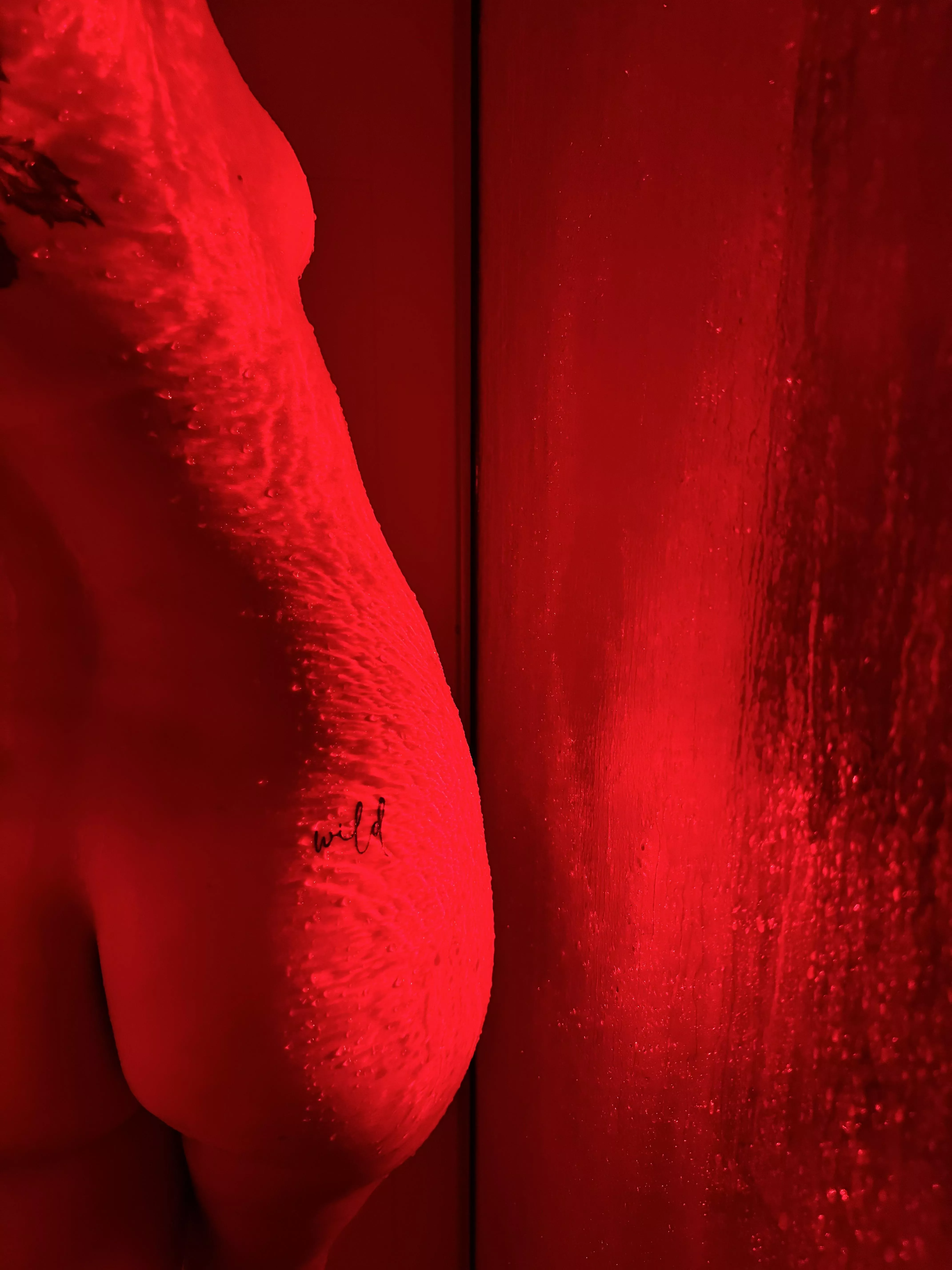 Sometimes our showers get wild