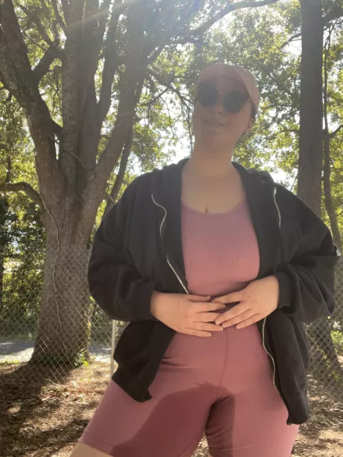 Took a quick pee on my walk!