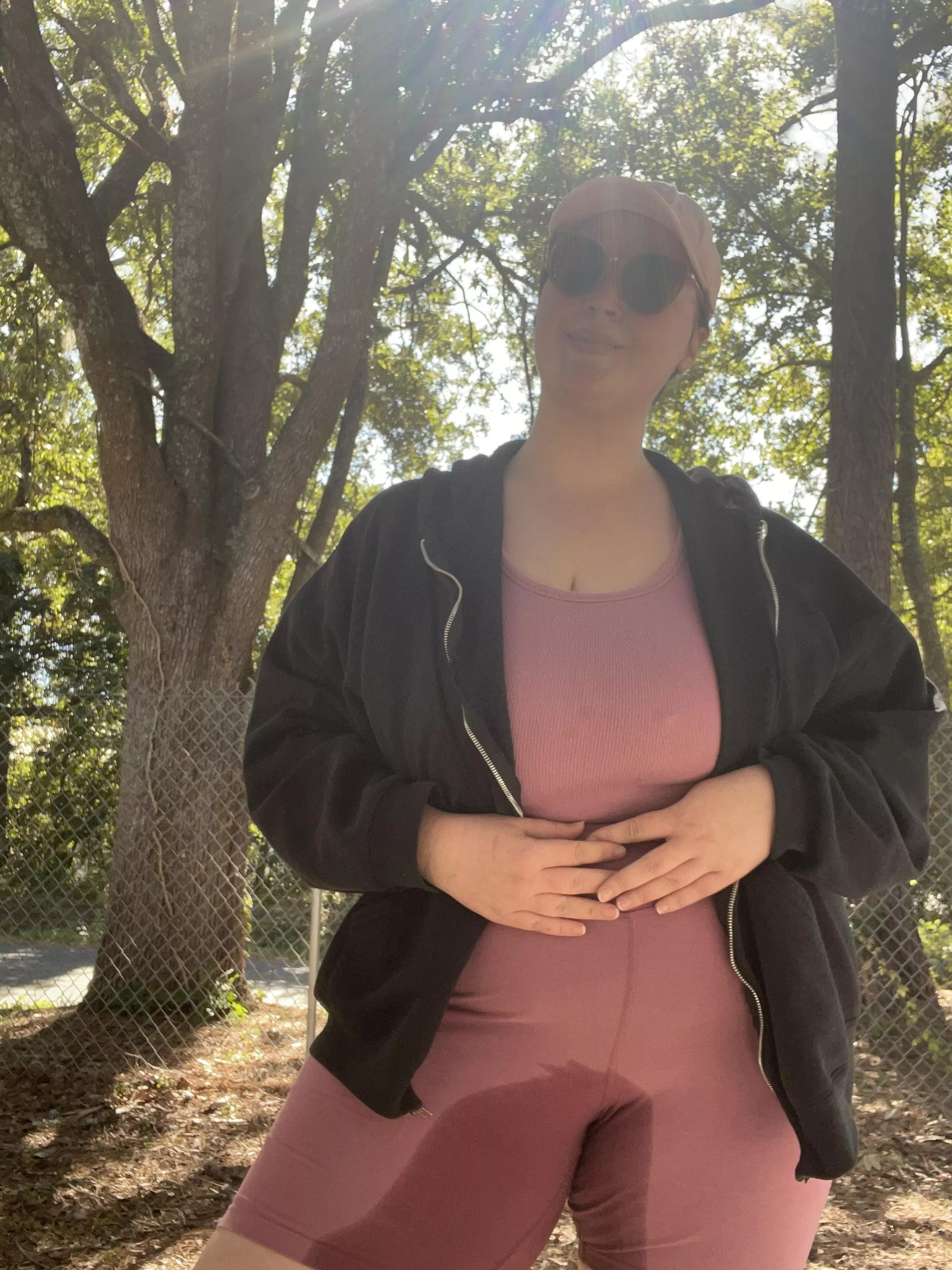 Took a quick pee on my walk!