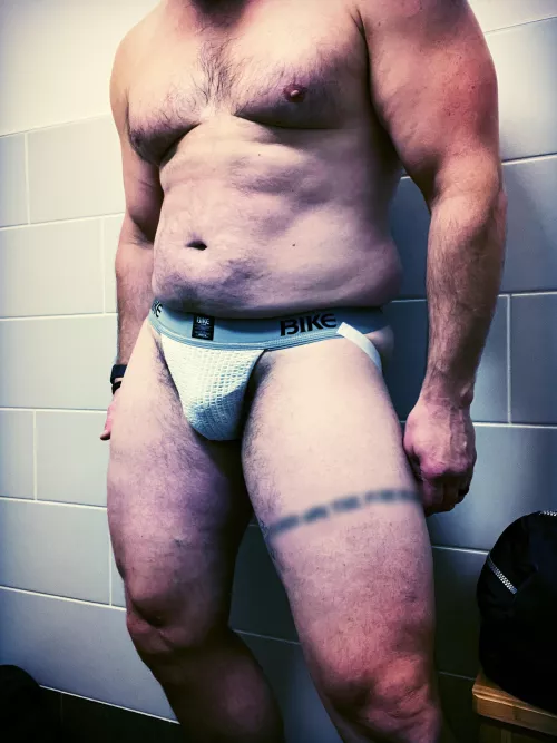 Well it is leg day….a Bike jock is always a good idea