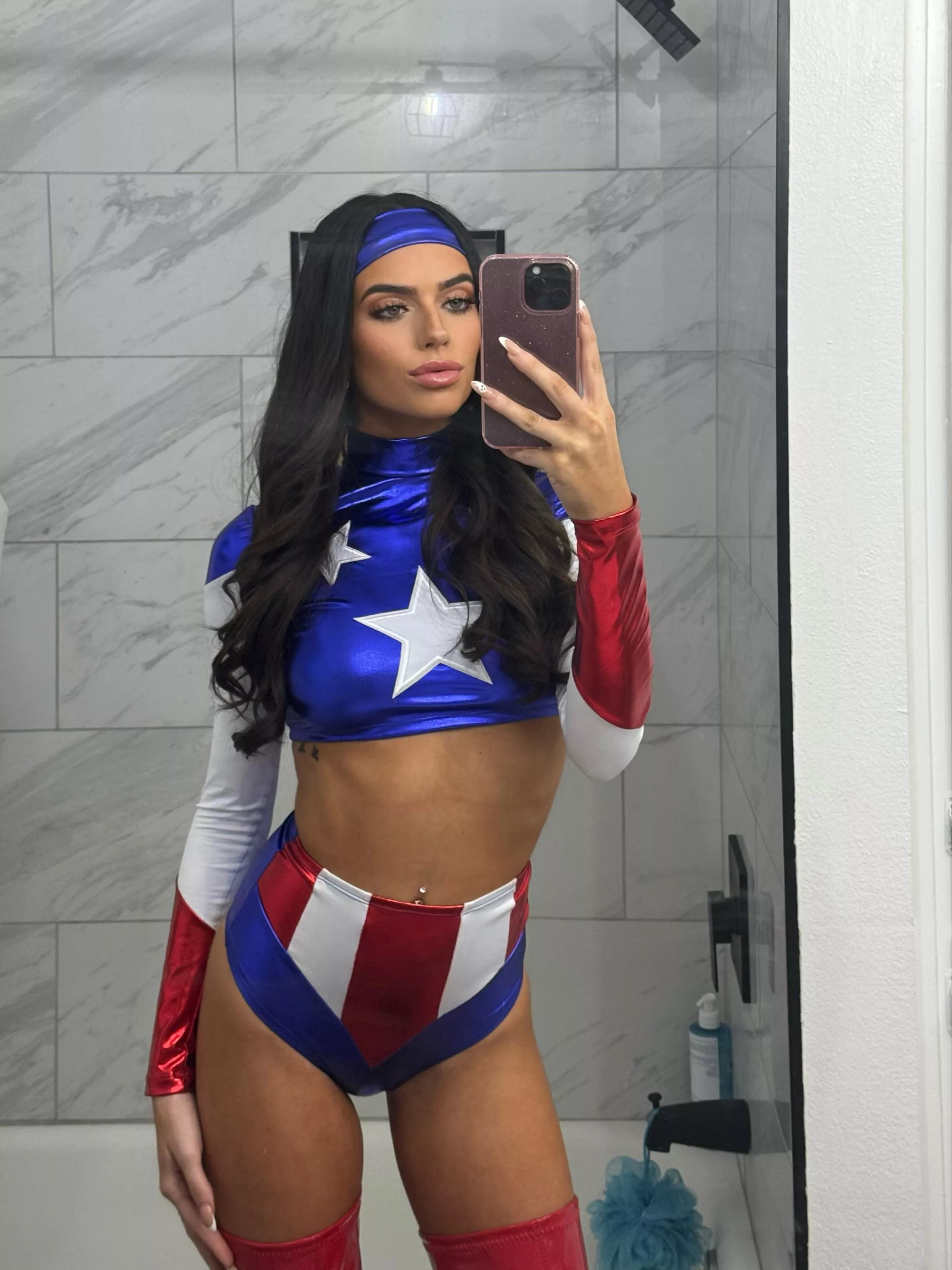 whats the first word that you think when you see my costume ?