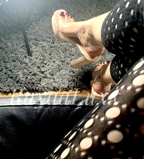 When in doubt, go for platforms they always make a statement ☺️