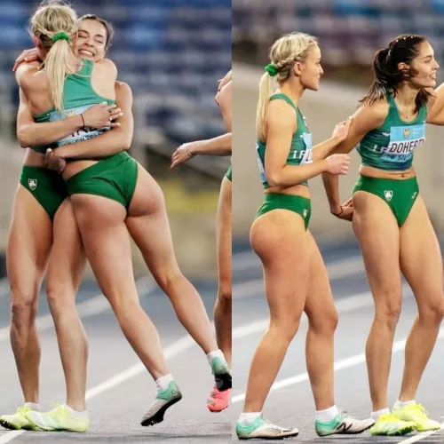 Aiofey Lynch & Kate Doherty- Ireland relay