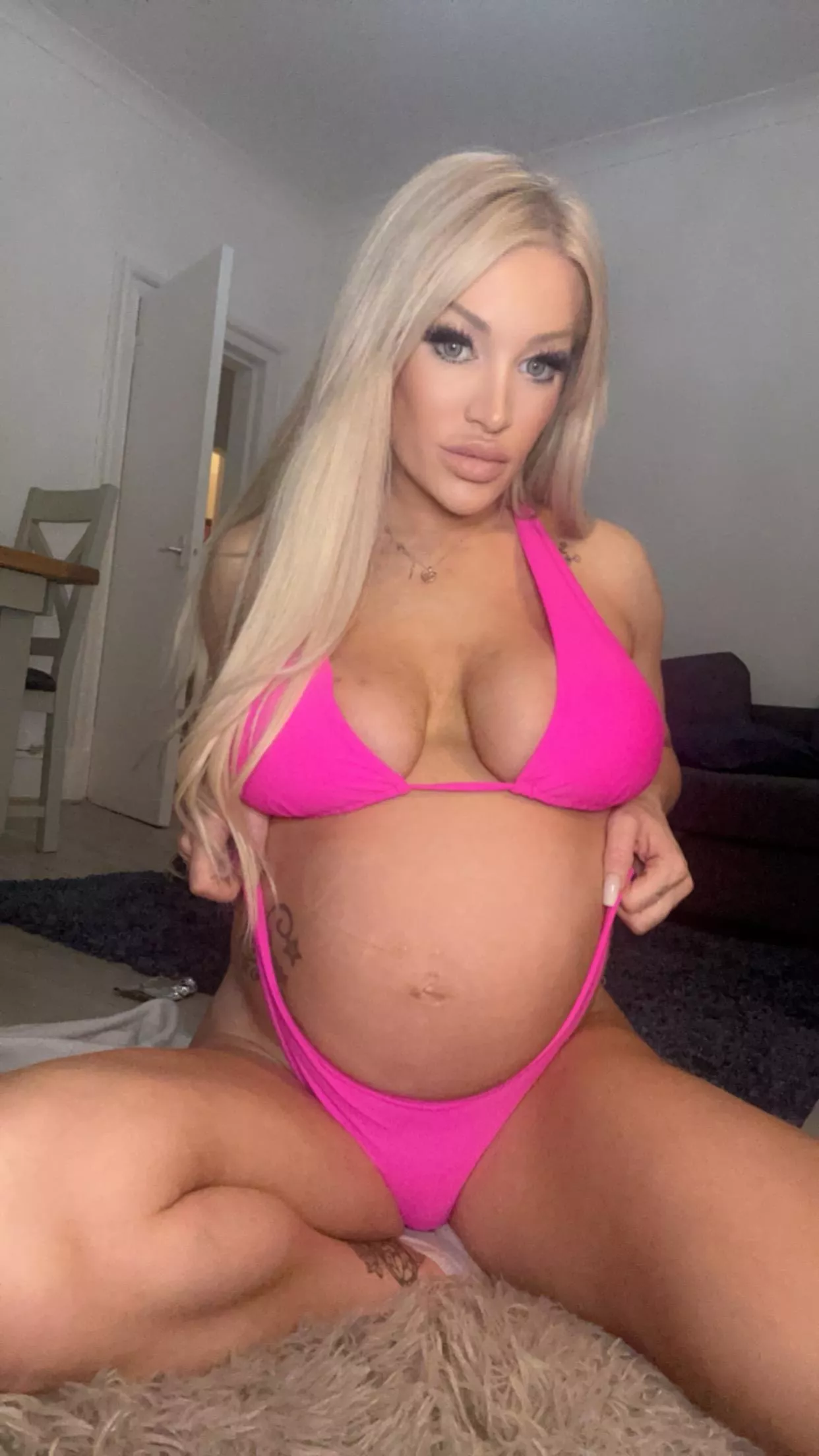 Are you attracted to older girls with large pregnant bellies?