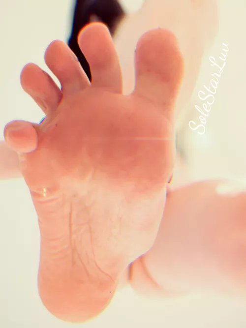 Are you ready to clean my dirty soles?