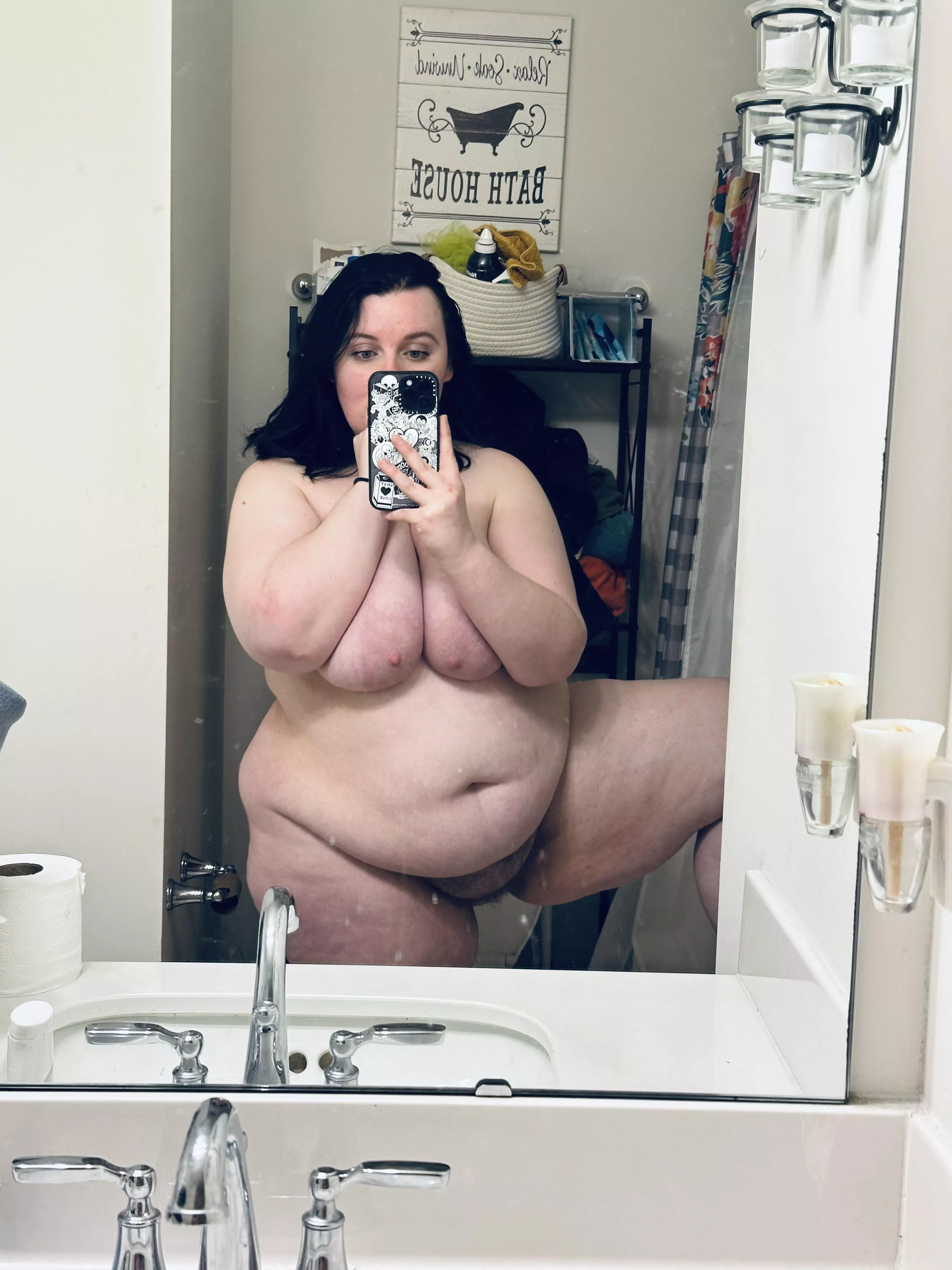 Be a lady, and close your legs