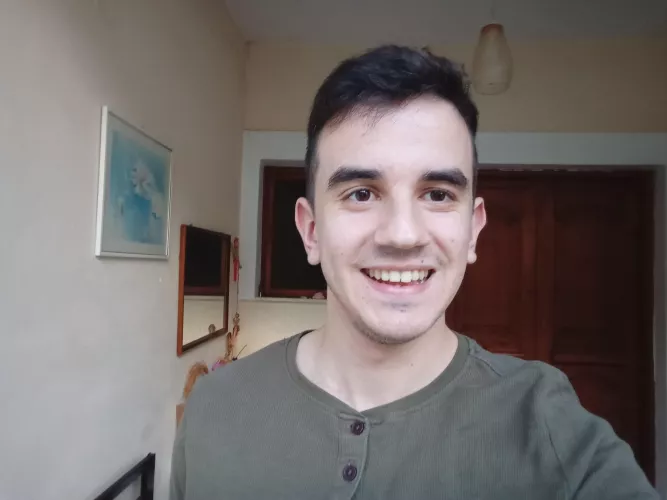 Be honest. Ugly without the facial hair or not.?