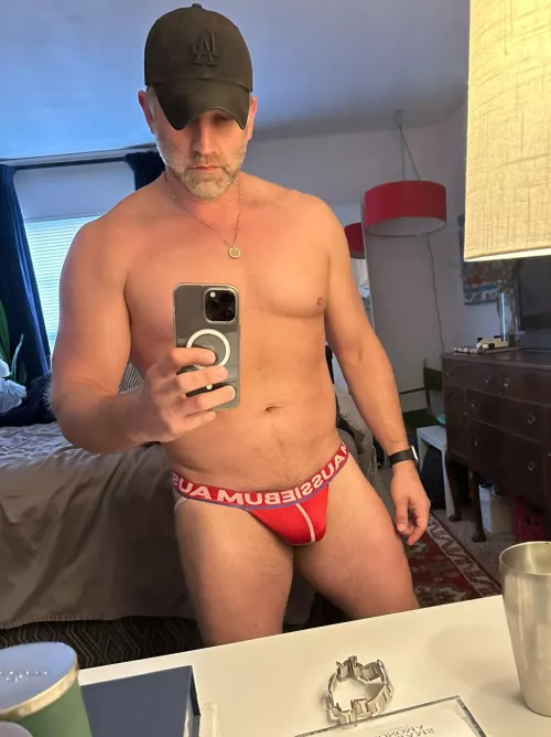 Do you think I should go for a jockstrap with a smaller pouch here?