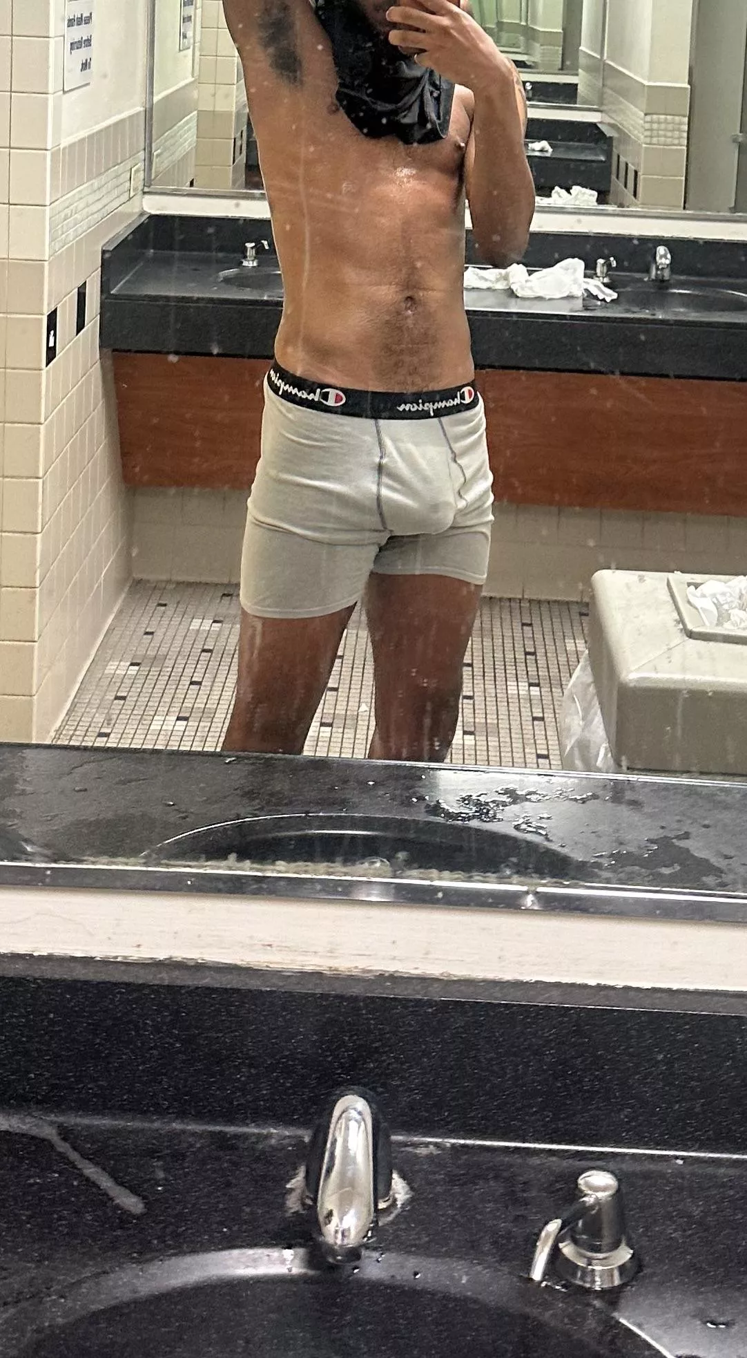 Do you want me to whip my bulging cock out?