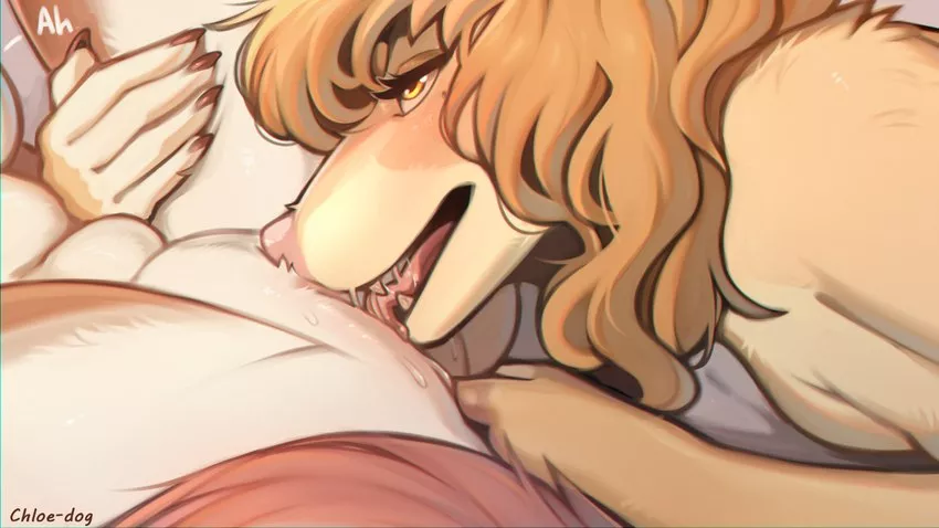 Doggy licks~ [FF] (chloe-dog)