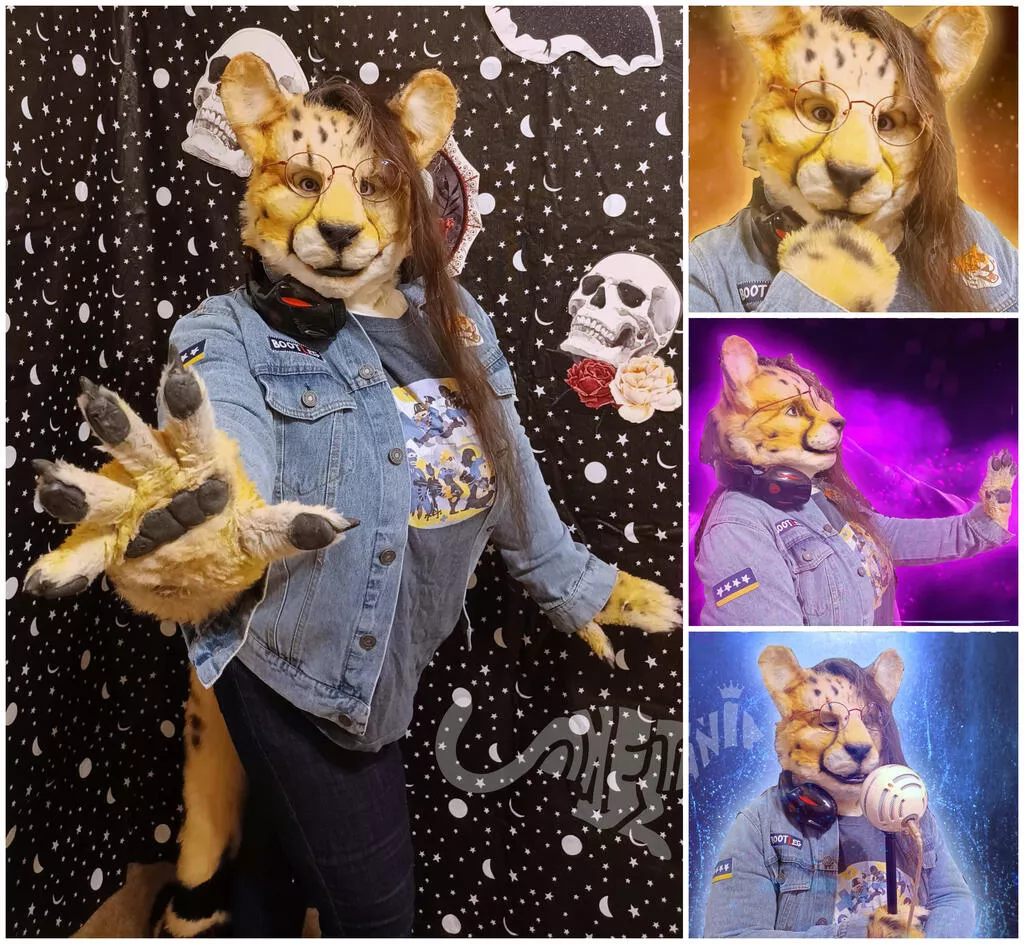 Happy #FursuitFriday after Halloween! Do you recognize my costume?