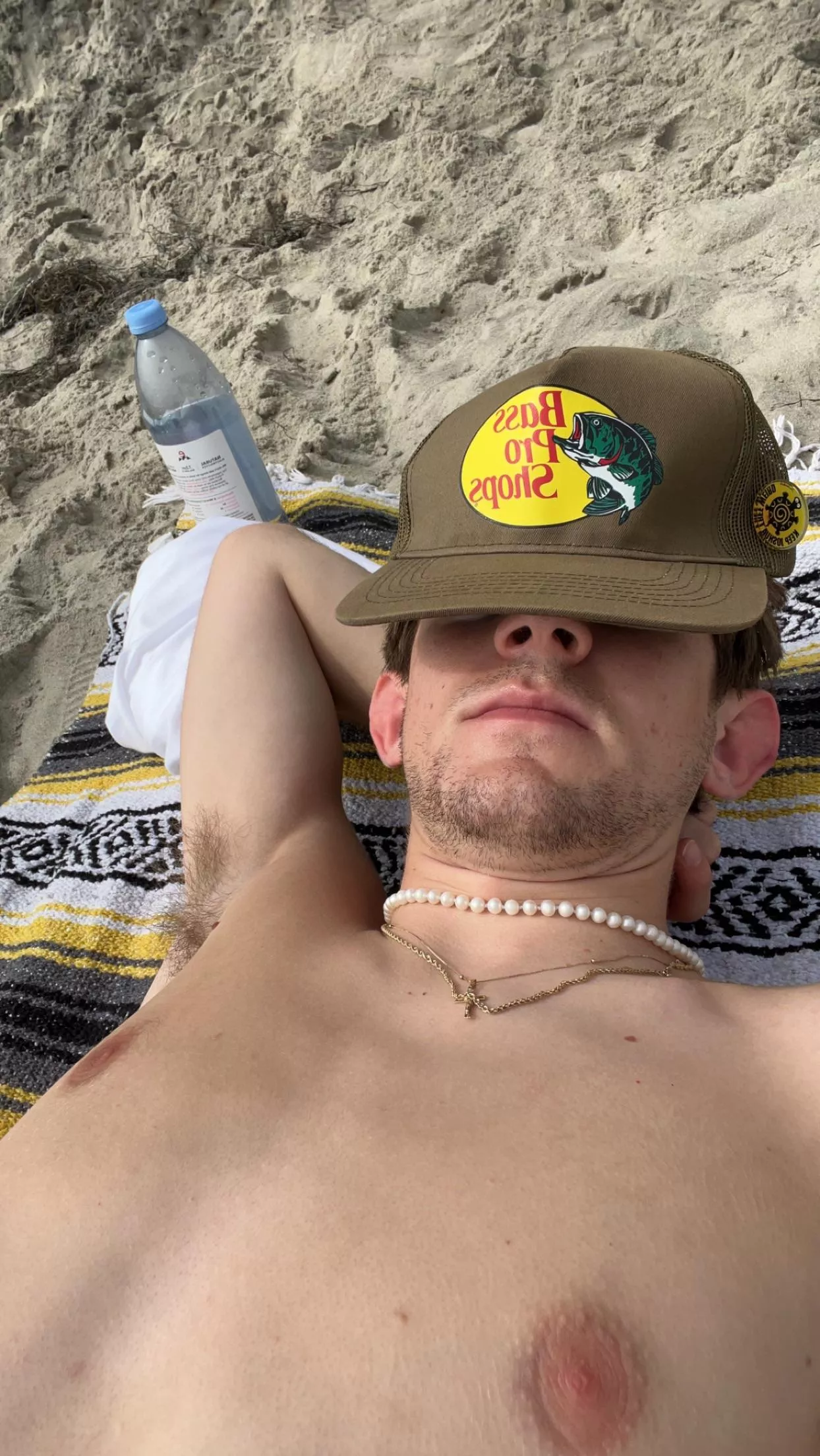 How would you feel if we went to the beach n I lay out like this