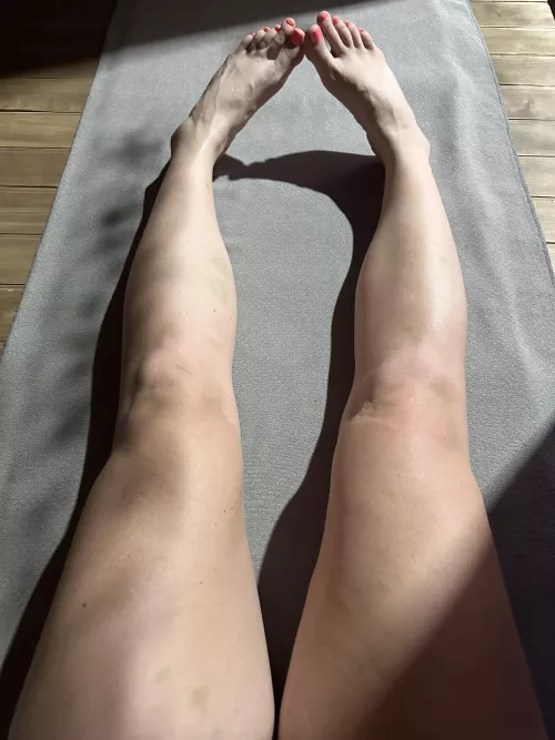 just thinking about you here in the sauna :)