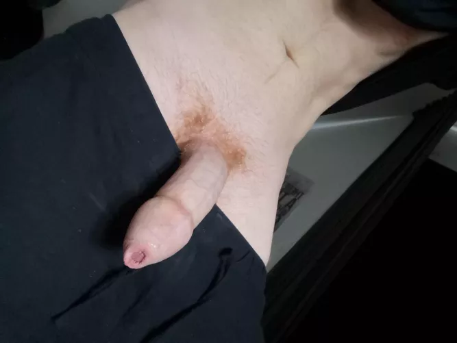 My soft uncut cock. Let me know what you think
