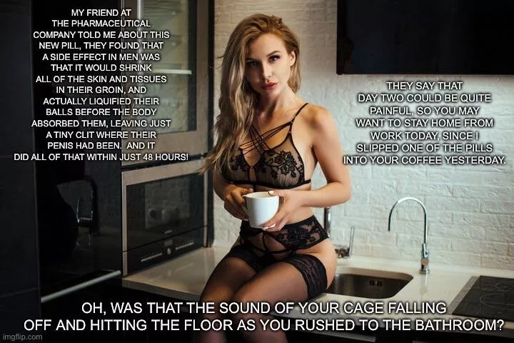 Something was in your coffee…