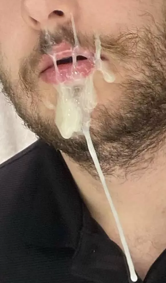 Sucked my first cock. And uh huge load I got plastered with