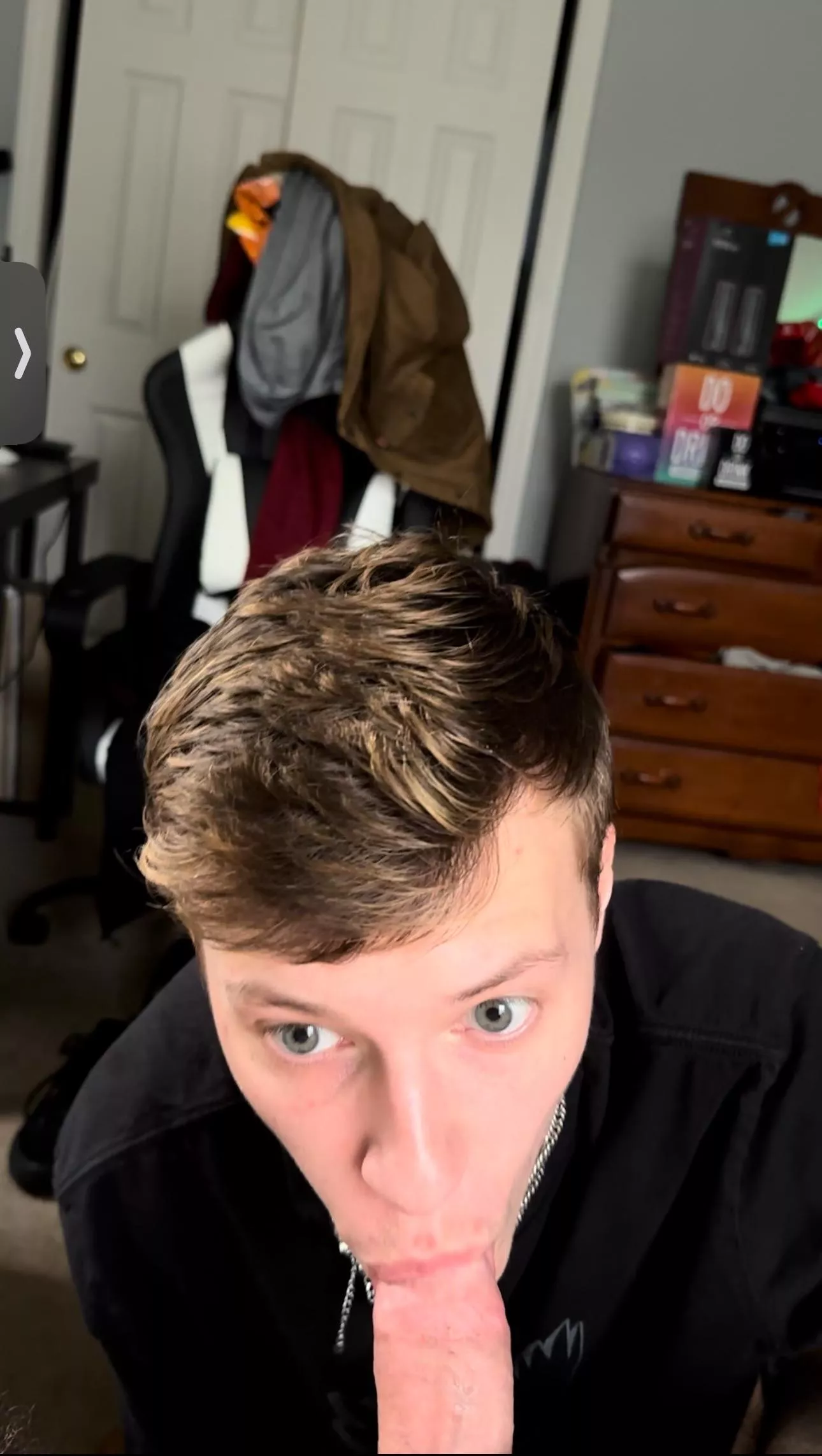 This blonde twink sucked me so good. 18+