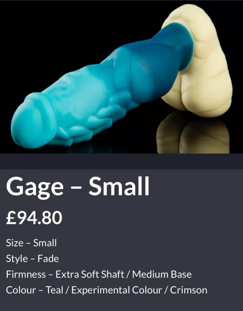 This gorgeous boy is MINE! Cant wait for him to get here, also bought the Gage pin and patch! Thank you so much to those who helped me on my initial post asking for advice as a first time insertable buyer!